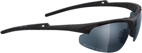 Swiss Eye Black Apache Ballistic Sunglasses .